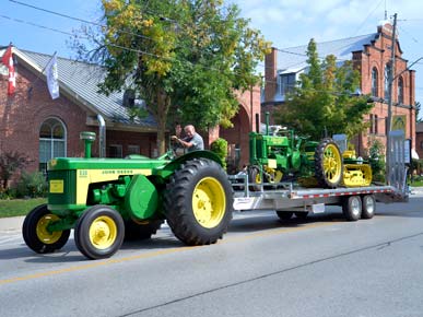 Tractor in Parade